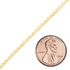Bulk / Spooled Round Box Chain in 14K Yellow Gold (1.20 mm - 2.70 mm)