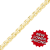 Bulk / Spooled Round Box Chain in 14K Yellow Gold (1.20 mm - 4.00 mm)