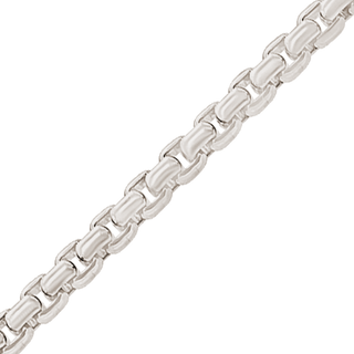 Bulk / Spooled Round Box Chain in Platinum (2.70 mm - 3.20 mm)