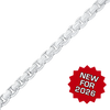 Bulk / Spooled Round Box Chain in Sterling Silver (1.60 mm - 5.00 mm)