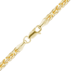 Finished Handmade Byzantine Bracelet in 14K Yellow Gold (2.90 mm)