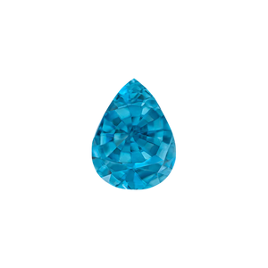 Pear Shape Blue Topaz - December Birthstones