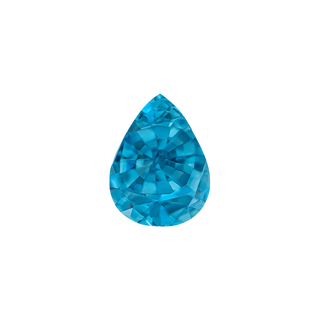 Pear Shape Blue Topaz - December Birthstones