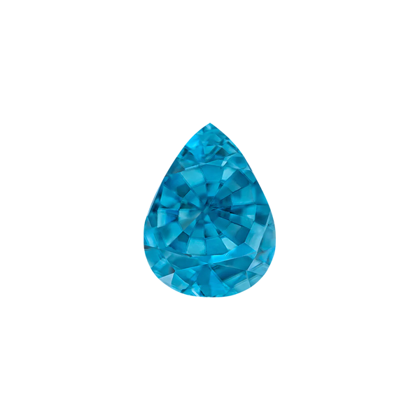 Pear Shape Blue Topaz - December Birthstones