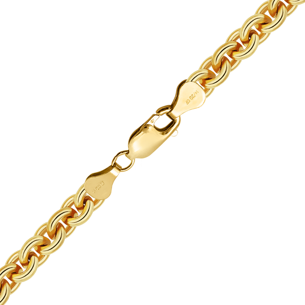 Finished Heavy Round Cable Bracelet in 14K Gold-Filled (1.00 mm - 6.50 mm)