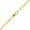 Finished Diamond Cut Round Cable Necklace in 18K Yellow Gold (1.05 mm - 3.00 mm)
