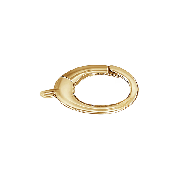 Oval Open In Chain Connectors / Charm Hangers / Carabiners (6 x 12 mm - 9 x 15 mm)