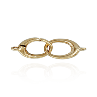 Lobster Interlocking Pearl Clasps (6.8 x 23 mm - 9 x 30.3 mm)