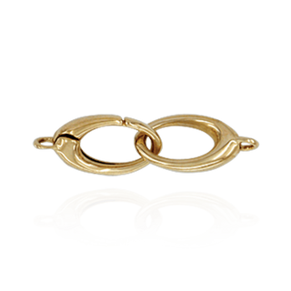 Lobster Interlocking Pearl Clasps (6.8 x 23 mm - 9 x 30.3 mm)
