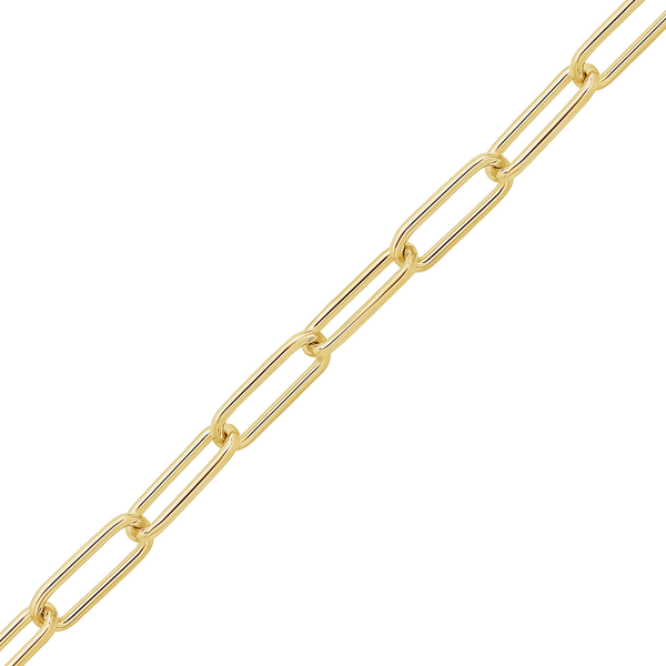 Bulk / Spooled Elongated Cable Chain in 14K Gold-Filled (1.30 mm - 4.60 mm)