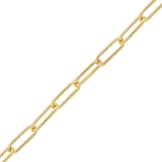 Bulk / Spooled Elongated Cable Chain in 14K Gold-Filled (1.30 mm - 4.60 mm)