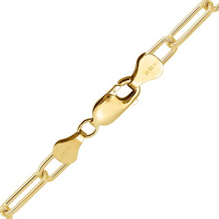 Finished Elongated Cable Necklace in 14K Gold-Filled (1.30 mm - 4.60 mm)