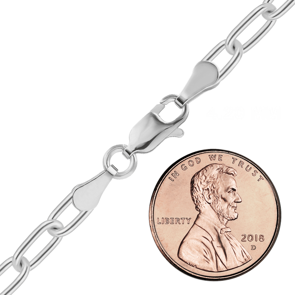 Tierney CEL Chain in Sterling Silver (4.20 mm)