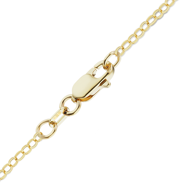 Finished Flat Cable Necklace in 14K Gold-Filled (1.30 mm)