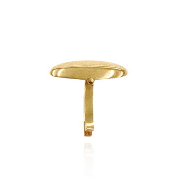 Oval Shape Cuff Links