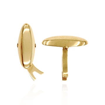Oval Shape Cuff Links