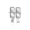 Box Shape Cuff Links (15 x 6mm)