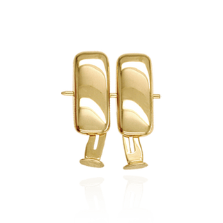 Box Shape Cuff Links (15 x 6mm)