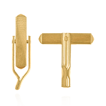 Box Shape Cuff Links (16 x 3mm)