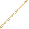 Bulk / Spooled Round Figaro Cable Chain in 14K Yellow Gold (1.60 mm - 2.50 mm)