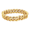 Curb Chain Ring in Gold-Filled (Sizes 4-12) (2.2 mm - 10.5 mm)