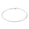 Plain Wire Choker in Sterling Silver