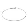 Plain Wire Choker in Sterling Silver