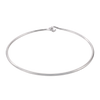 Plain Wire Choker in Sterling Silver