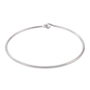 Plain Wire Choker in Sterling Silver