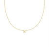 Jane Dua's Hanging Initial Necklace (18" Chain)