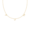 Jane Dua's Hanging Initial Necklace (18" Chain)
