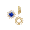 12 Stone Round Cluster Tops (3.00 mm - 6.50 mm)