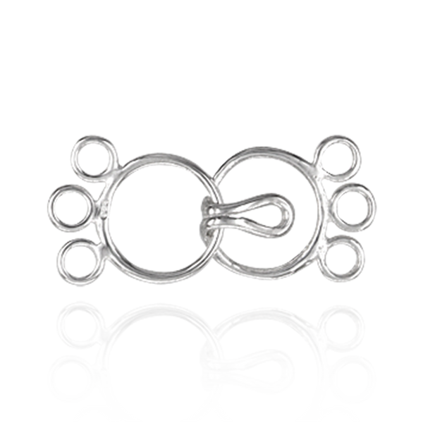 Toggles in Sterling Silver (23 x 9 mm - 20 x 10 mm)