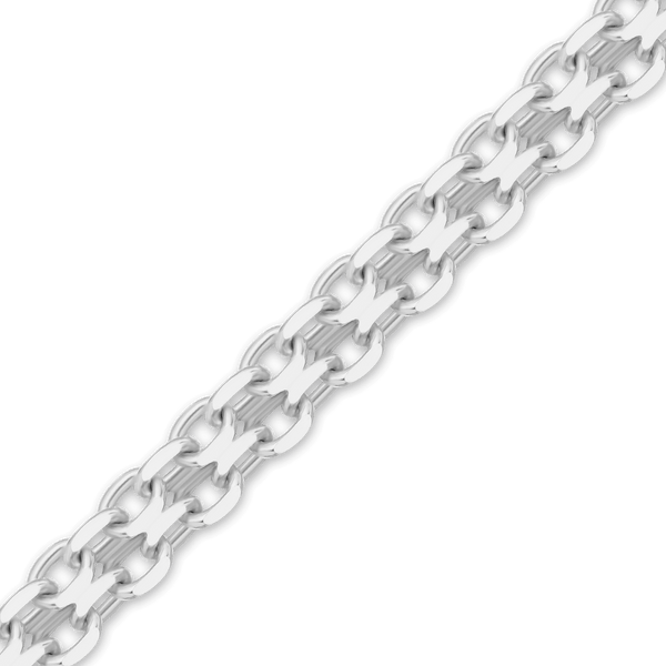 Bulk / Spooled Classic Bizmark Chain in Sterling Silver (1.90 mm - 5.60 mm)