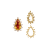 12 Stone Pear Shape Cluster Tops (6.00 x 4.00 mm - 20.00 x 12.00 mm)