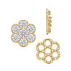 7 Stone Cluster Tops (7.00 x 1.00 mm - 7.00 x 3.60 mm)