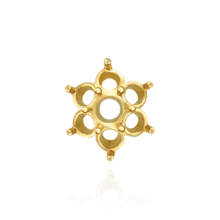 Concave 7 Stone Cluster Tops (3.40 mm - 5.20 mm)