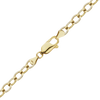 Finished Light Round Cable Anklet in 14K Yellow Gold (1.00 mm - 6.80 mm)