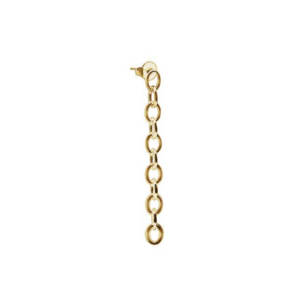 Light Round Cable Chain Earring (3.40 mm - 5.60 mm)