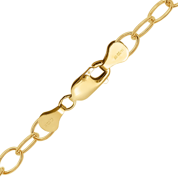 Finished Light Round Cable Bracelet in 14K Gold-Filled (1.50 mm - 8.00 mm)