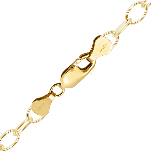 Finished Light Round Cable Anklet in 14K Gold-Filled (1.50 mm - 8.00 mm)