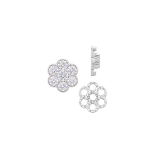 7 Stone Cluster Tops (7.00 x 1.00 mm - 7.00 x 3.60 mm)