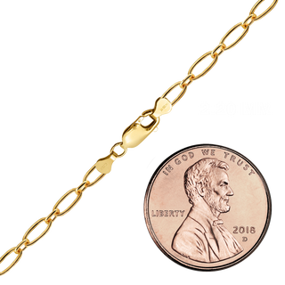 Finished Long & Short Cable Bracelet in 14K Gold-Filled (2.20 mm)