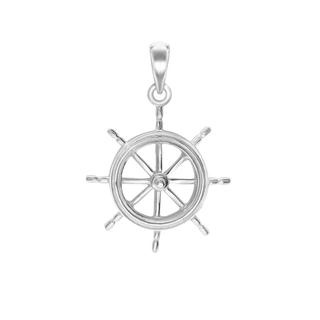 Shipwheel Charm (35 x 24mm)