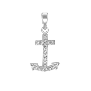 Anchor Charm in Sterling Silver (28 x 12mm)