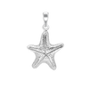 Starfish Charm in Sterling Silver (25 x 16mm)