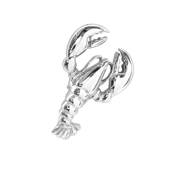 Large Lobster Charm in Sterling Silver (36 x 22mm)