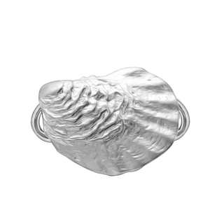 Oyster Shell Bracelet Top in Sterling Silver (28 x 20mm)