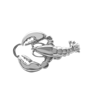 Large Lobster Bracelet Top in Sterling Silver (38 x 23 mm)