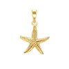 Textured Starfish Charm (22 x 15mm)